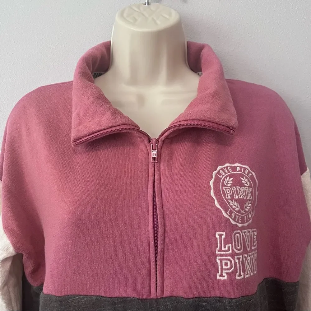 PINK Victoria's Secret 2-Piece Sweat Suit Size S/M - Picture 3 of 14